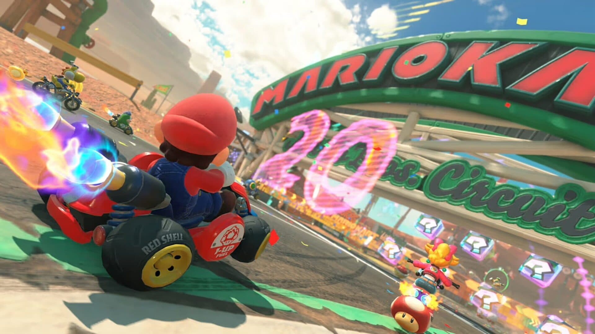 Mario Kart World — Scène 1