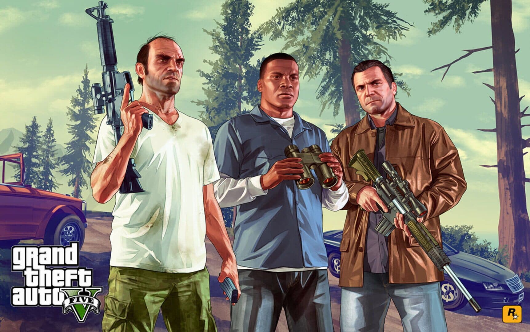 Artwork officiel Grand Theft Auto V