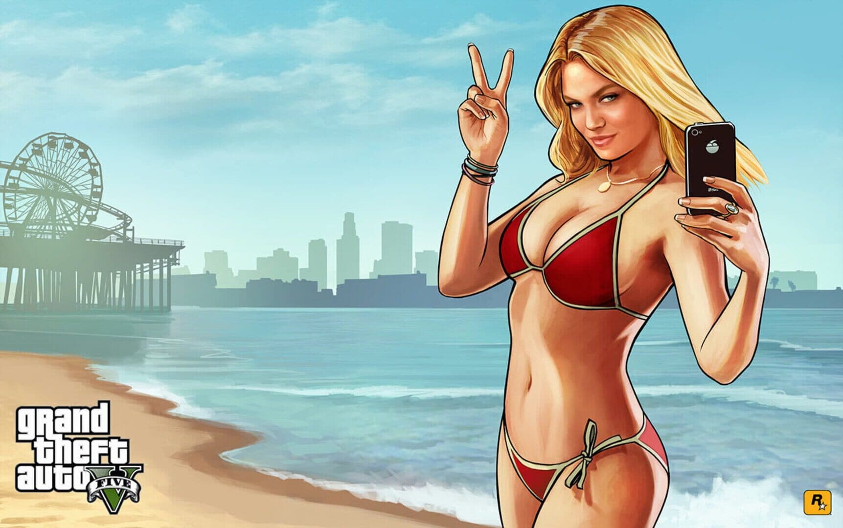 Artwork officiel Grand Theft Auto V