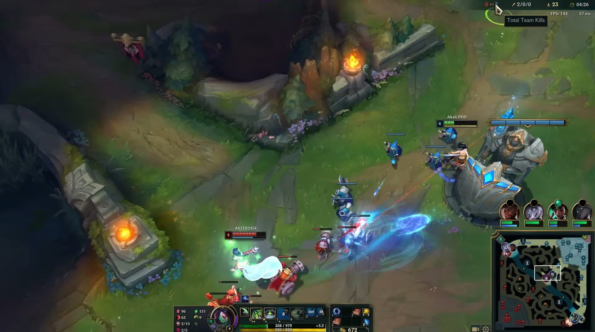 League of Legends — Scène 2